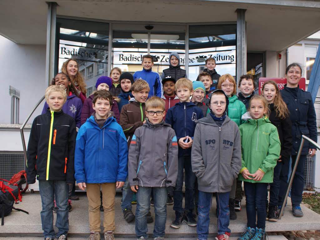 Klasse 4f der Grundschule aus Denzlingen