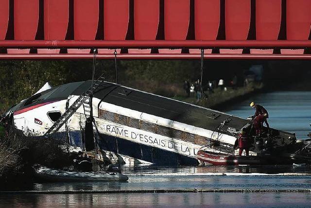 TGV-Unfall durch Bremsfehler verursacht