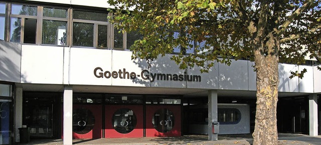 Bald Ganztagsschule: Das Goethe-Gymnasium stellt sich dem Bedarf.  | Foto: Sylvia-Karina Jahn