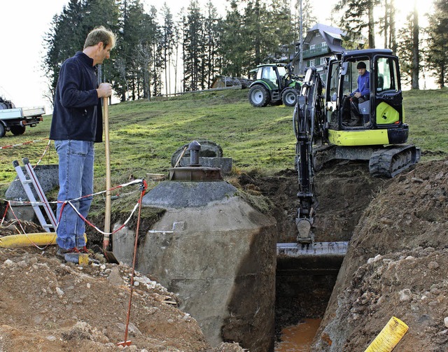 Wasser marsch: Mit der Erschlieung ei...en des Schwarzwaldes fehlt das Wasser.  | Foto: Christa Maier