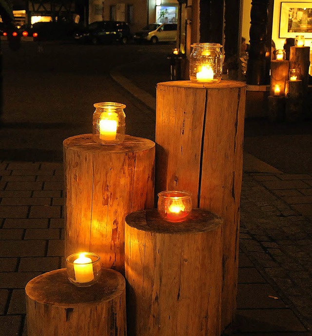 Tausende von Lichtern sorgen beim Lichterfest  fr das gemtliche Ambiente.   | Foto: Robert Bergmann