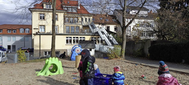 Das Kinderland in der Baumgartnerstra...s fr Familien, das der Verein macht.   | Foto: Johanna Hgg