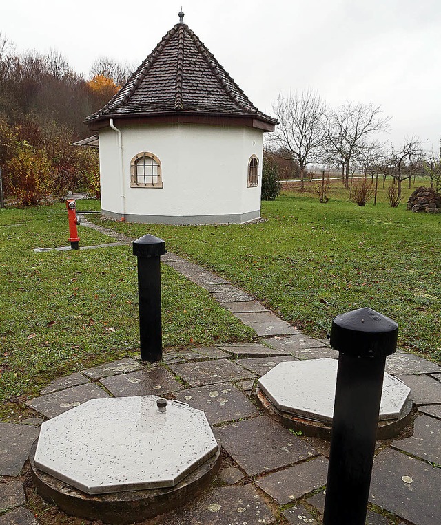 Derzeit wird vom Tiefbrunnen Oberschop... ins Friesenheimer Netz eingespeist.    | Foto: Christoph Breithaupt