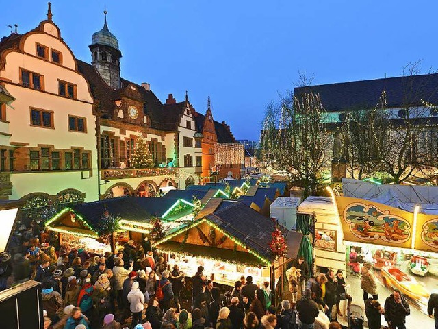 Der Freiburger Weihnachtsmarkt &#8211;...uf Streife gehen wie in den Vorjahren.  | Foto: Rita Eggstein