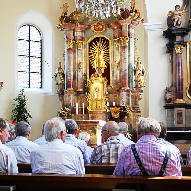 Dauerbeten in St. Peter: Seit 60 Jahre...rt die Gebetswache auf dem Lindenberg.  | Foto: Sven Veith