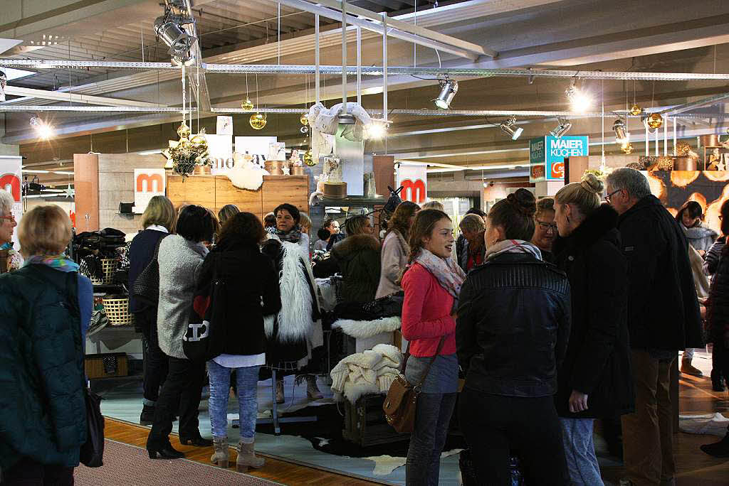 Groer Andrang herrschte am Samstag in den Rumen von Maier-Kchen beim 18. Bahlinger Wintermarkt.