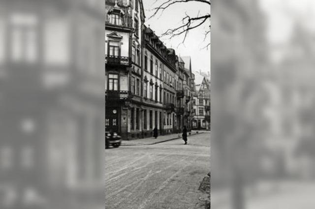 Wo kein Stein auf dem anderen blieb: Die Colmarer Straße vor und nach dem Krieg