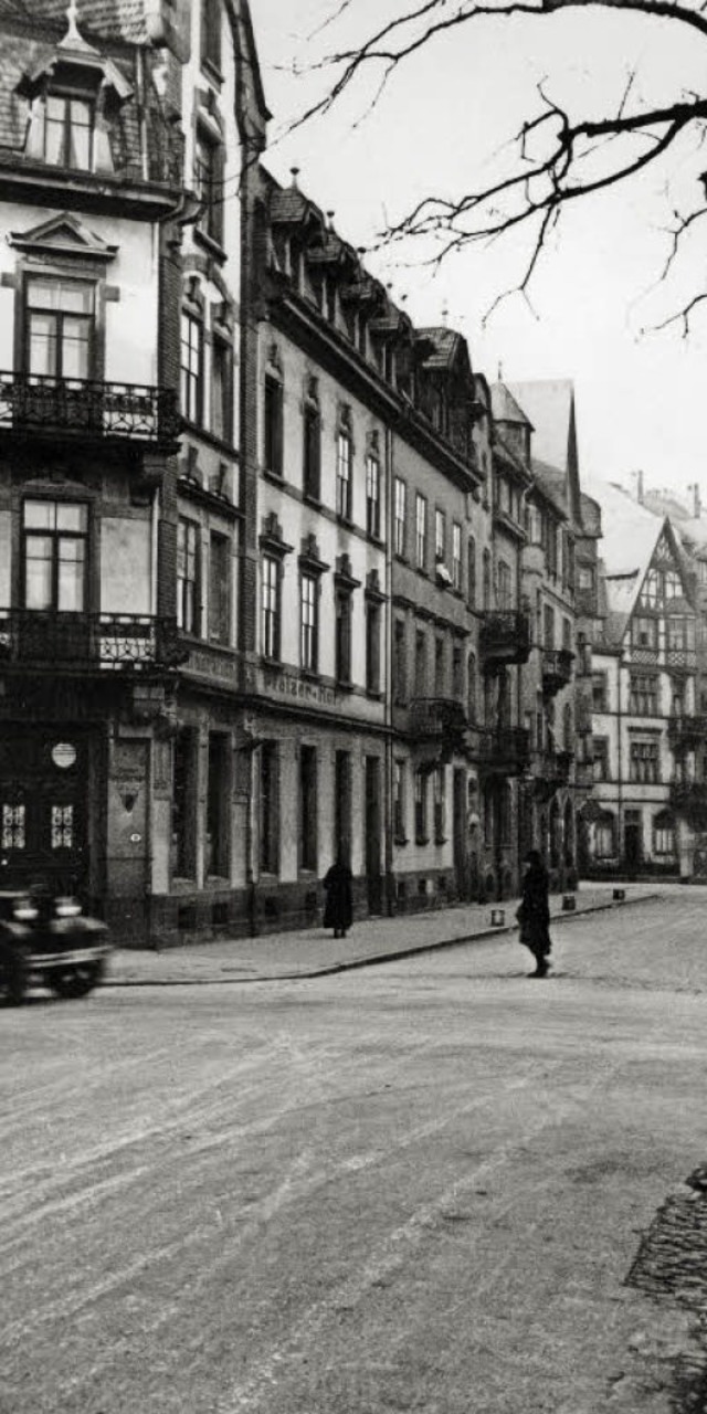 Stnde heute wohl unter Denkmalschutz:... auf einem Bild aus der Zeit um 1930.   | Foto: Stadtarchiv