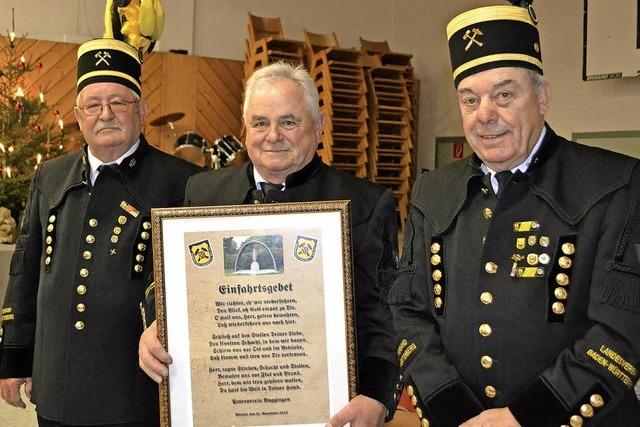 40 Jahre Bergmannsverein Finstergrund: Im Zeichen der heiligen Barbara