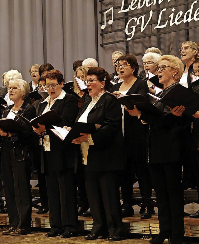 Gemischt singt der Chor erst seit 1994.   | Foto: Wolfgang Knstle