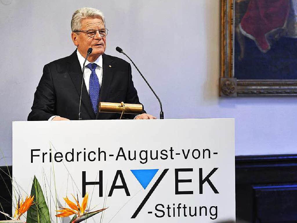 Verleihung der Hayek-Preise der Friedrich-August-von-Hayek-Stiftung im Historischen Kaufhaus