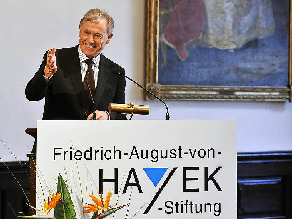 Verleihung der Hayek-Preise der Friedrich-August-von-Hayek-Stiftung im Historischen Kaufhaus