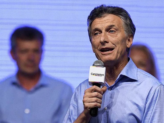Mauricio Macri: Der wirtschaftsliberal...at wird neuer Staatschef Argentiniens.  | Foto: AFP