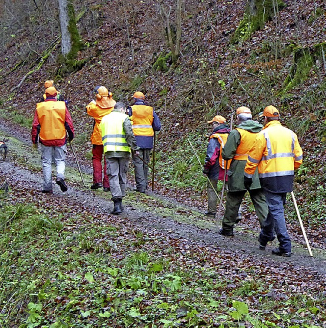 Treiber bei der Jagd   | Foto: ZVG