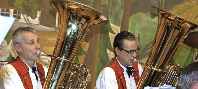 Der Musikverein Todtmoos-Weg begeister...onzert  mit abwechslungsreicher Musik.  | Foto: Bhm