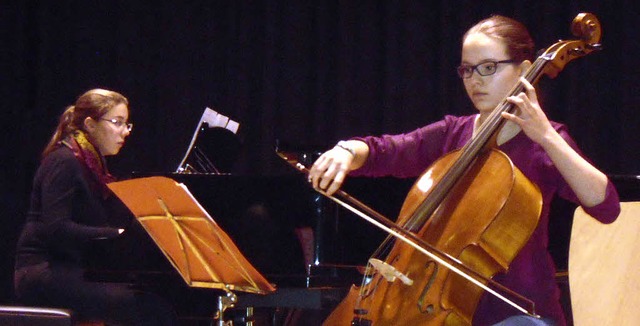 Beim Jubilumskonzert der Jugendmusiks...nliche musikalische Reife erkennen.     | Foto: Ernst Brugger