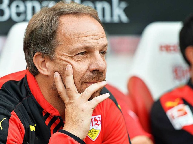 Die Mission Impossible ist gescheitert...r Zorniger ist nicht mehr VfB-Trainer.  | Foto: dpa
