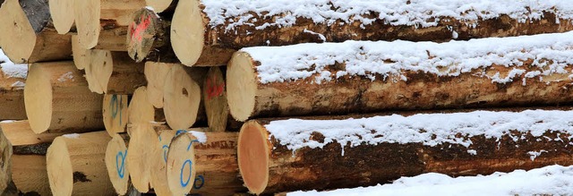 Der Holzmarkt ist derzeit nicht einfac... es wird weniger Holz bentigt&#8220;.  | Foto: Wilfried Dieckmann