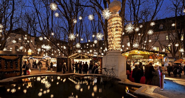 Erffnet wird die Basler Weihnacht am ...ber, 18.30 Uhr, auf dem Mnsterplatz.   | Foto: Andreas Zimmermann