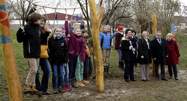 Schon Grundschler knnen Verantwortun...iner Initiative des Kinderparlamentes.  | Foto: Volker mnch