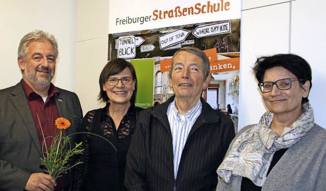 Der aktuelle Vorstand des Vereins Frei... und Beisitzerin Renate Walter-Hamann.  | Foto: privat