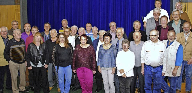 Langjhrige Jubilen feierten diese Mi...isenbahner- und Verkehrsgewerkschaft.   | Foto: Sedlak