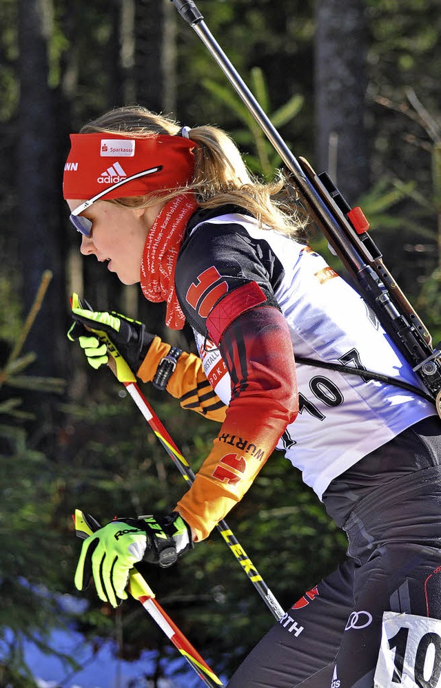 Annika Knoll braucht immer ein paar Re...m Wochenende startet sie in Schweden.   | Foto: ZVG