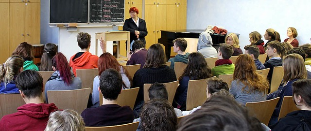 SPD-Landtagsabgeordnete Gabi Rolland i...quot;Tag der Freien Schulen 2015&quot;  | Foto: Tanja von Forster