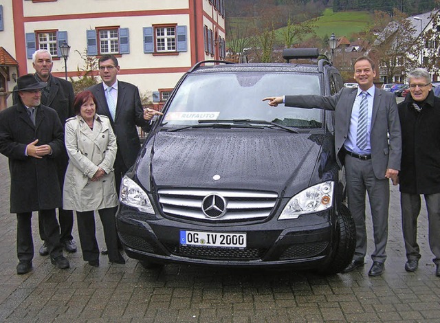 Dezember 2011: Im Kinzig- und Wolftal wurde das Rufauto eingefhrt.   | Foto: landratsamt