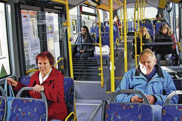 Vom neuen Konzept erhofft man sich in ...uentierung der Stadtbusse als bisher.   | Foto: Gnter Vollmer