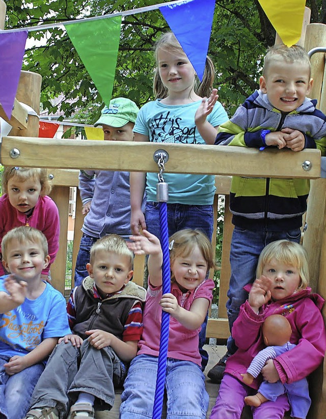 Ein schner Spielplatz &#8211; wie hie...8211; macht Kindern sichtlich Freude.   | Foto: Archivfoto: Siefke