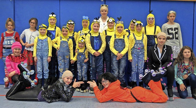 &#8222;Wir &#8211; Minions auf Rollen&#8220;   | Foto: zvg