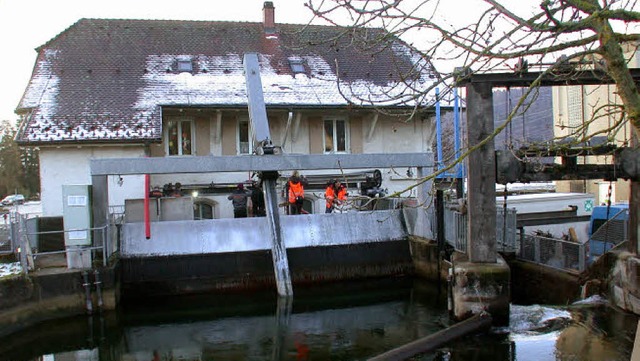 &#8222;Im Fluss&#8220;: Das Wasserkraf...nisch auf den neuesten Stand gebracht.  | Foto: Andr Hnig