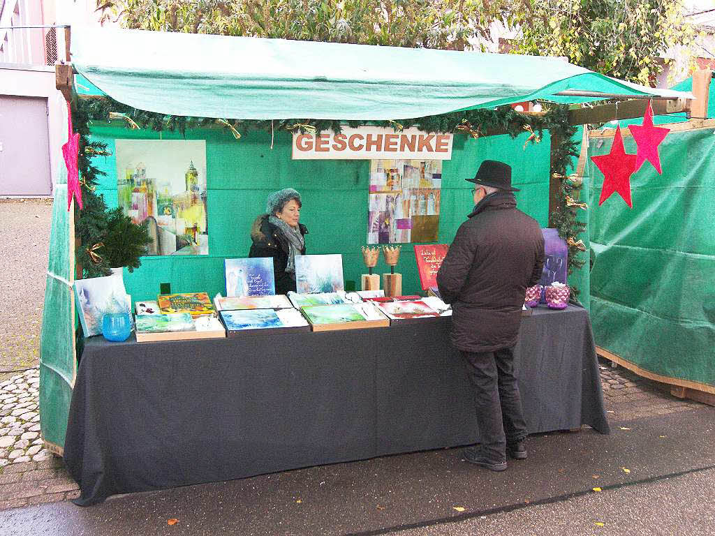 Viel zu sehen und zu kaufen gab's beim Christkindlemarkt 2015