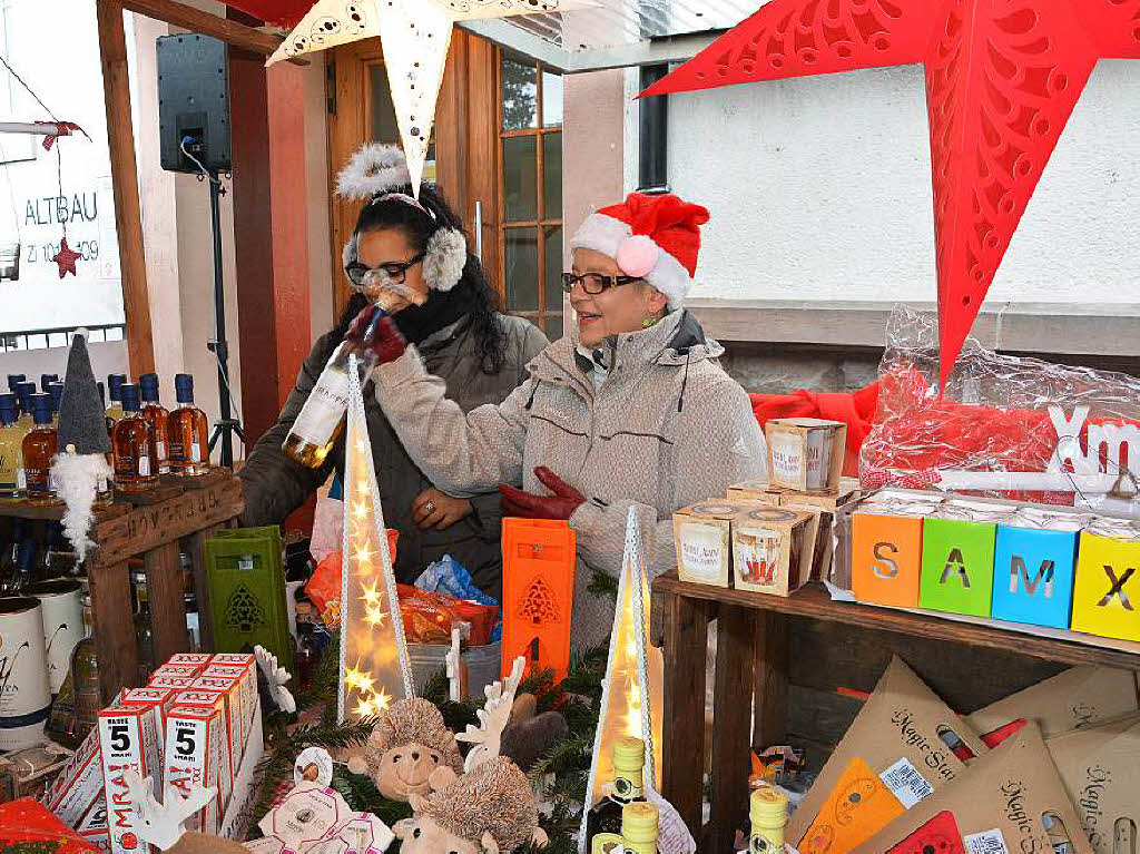 Eindrcke vom Weihnachtsmarkt in Grenzach