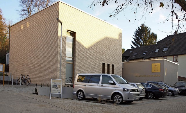 Rund eine Million Euro kostete der Bau...uapostolischen Kirche in Herbolzheim.   | Foto: Michael Haberer