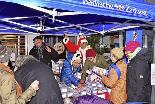 Um 10.45 Uhr waren die Nudeln weg