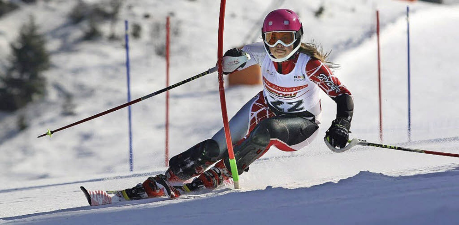 Carolin Ruckes aus Neustadt gehrt auc...nd des Skiverbands Schwarzwald (SVS).   | Foto: BZ-Archiv: Martin Siegmund