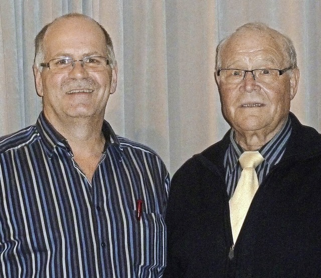 Wechsel im  Oberbadischen Blasmusikver...lst den  Vorsitzenden Georg Mayer ab.  | Foto: Privat