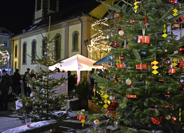 Auch in dieses Jahr bot der Adventsbas... sorgen fr eine festliche Atmosphre.  | Foto: Paul Berger