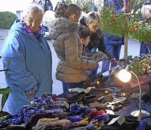 Selbstgemachtes  auf dem Weihnachtsmarkt   | Foto: Franz Hilger