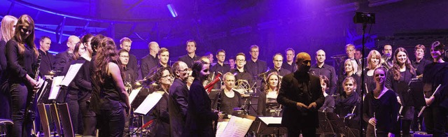 Die Stadtmusik Waldkirch prsentierte ...ck Rides ein beeindruckendes Konzert.   | Foto: Gabriele Zahn