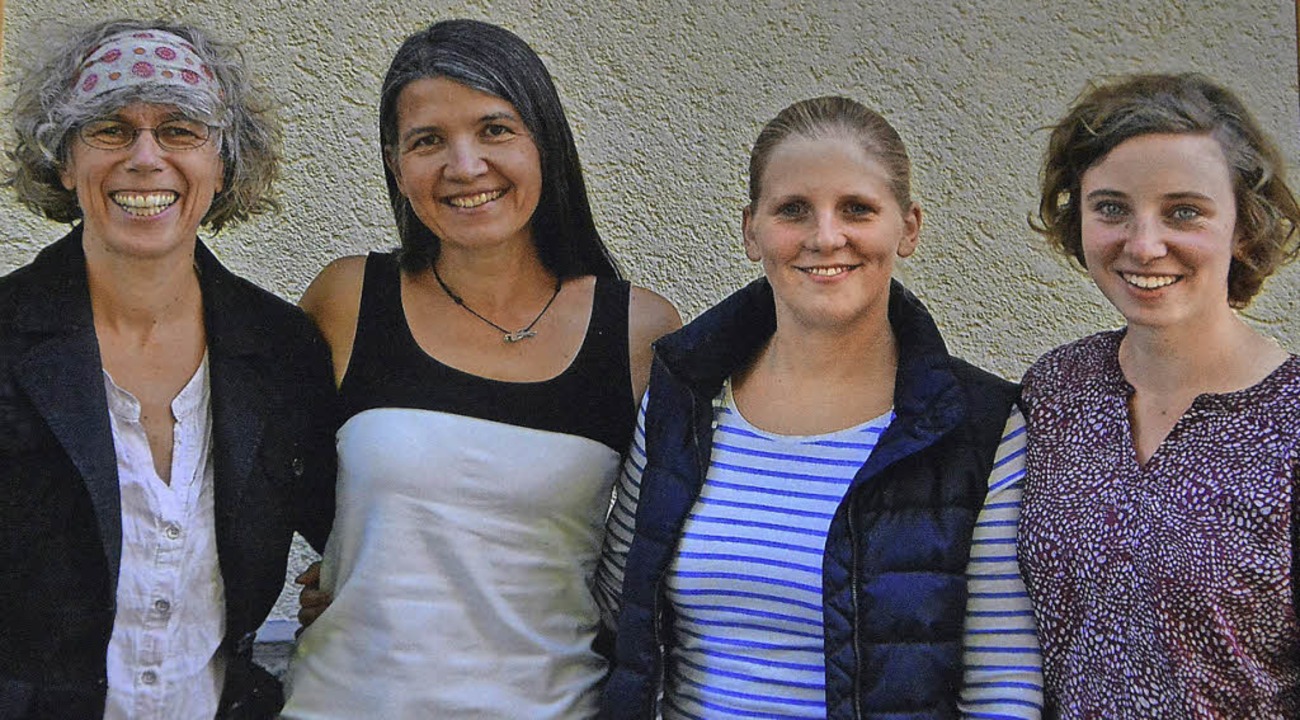 Das aktuelle Geburtshaus-Team &#8222;r...ziska Kau und Anna Wohler (von links)   | Foto: Repro: Ruda