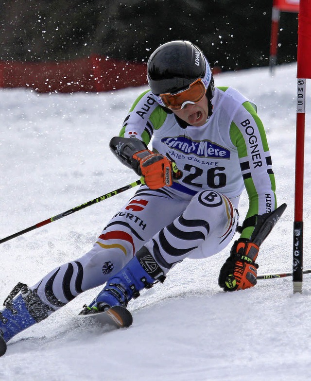 Bjrn Leber von der Ski Zunft  Bernau ...unertal (sterreich) in die Saison.     | Foto: Siegmund