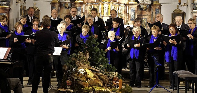 Ein gewaltiges Stimmvolumen des Kirche...rken Kirchenkonzert zum ersten Advent.  | Foto: Privat