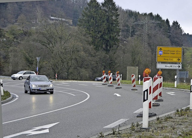 Vorfahrtsverletzungen  sind Unfallursa...r A98. Jetzt kommt eine Ampel dorthin.  | Foto: Verena Pichler 