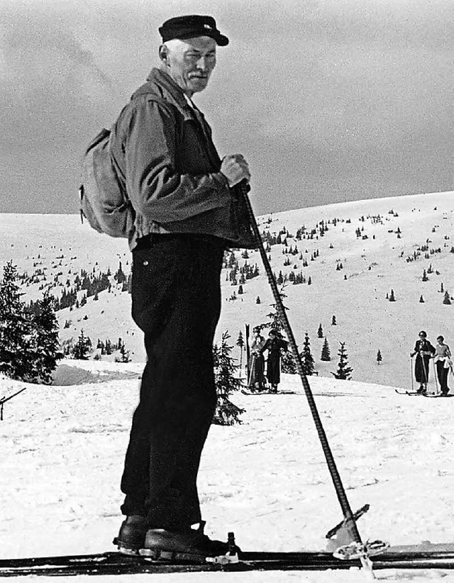 Ernst Kpfer war Vorreiter des Skisports.   | Foto: Haus der Natur