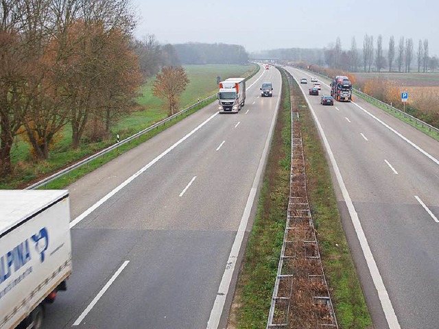 Auf der  A5 in der Ortenau wird es wieder eng.  | Foto: hr