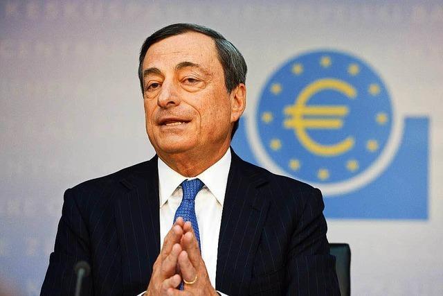 Draghi kmpft fr mehr Inflation und mehr Kredite