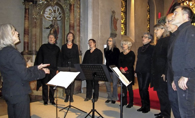 Die &#8222;Sundays&#8220; begeisterten...in der Kirche St. Barbara in Nordweil.  | Foto: Reiner Merz